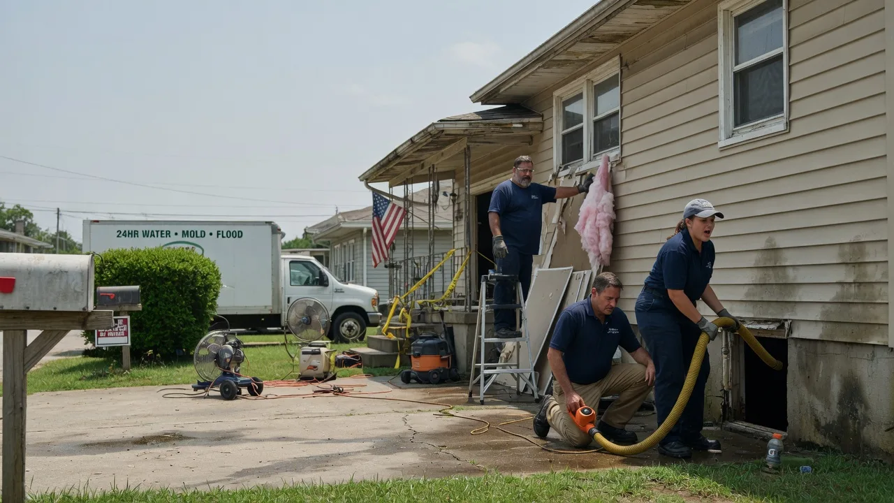 Water Damage Repair in Gwynneville, IN near me